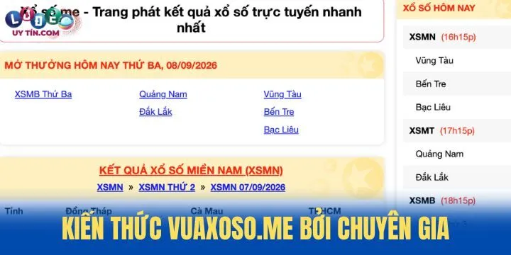 Kiến thức VuaXoso.me chuẩn chuyên gia